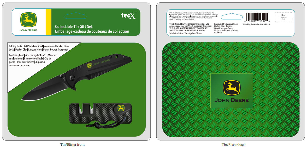 John Deere TECX Collectible Gift Set (71312)