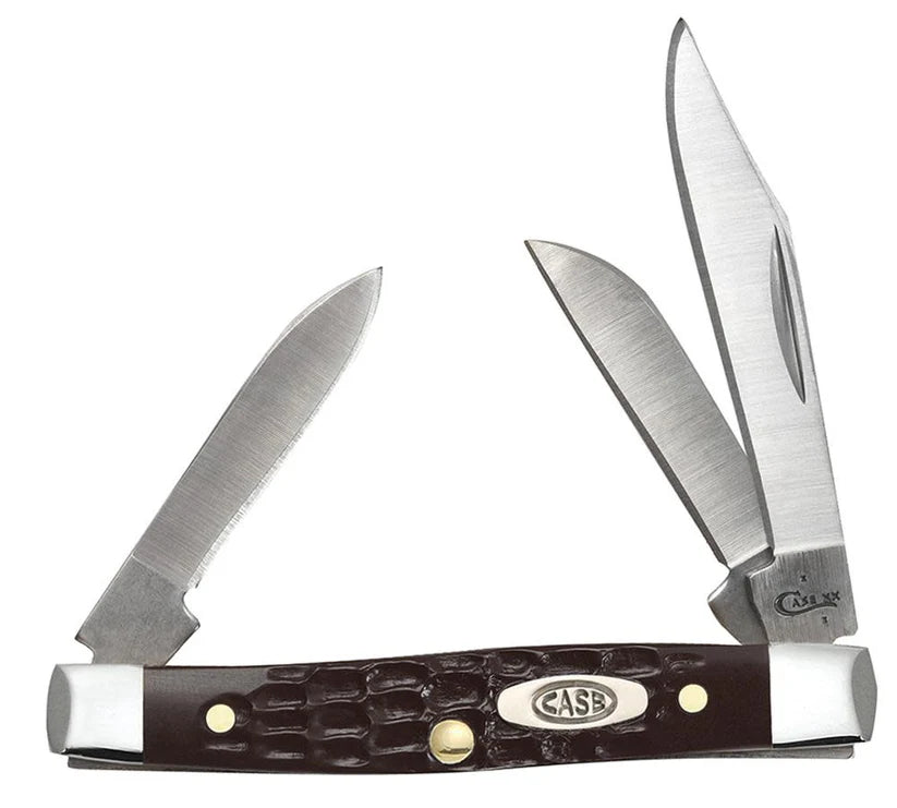 Brown Synthetic Small Stockman (00081)