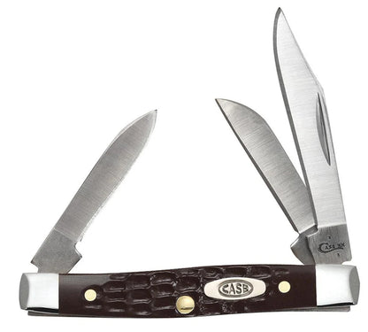 Brown Synthetic Small Stockman (00081)