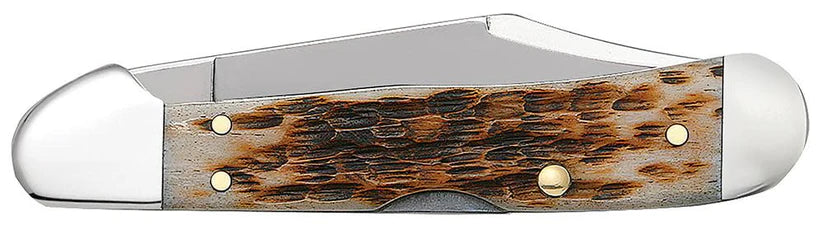 Peach Seed Jig Amber Bone Mini CopperLock® (00133)
