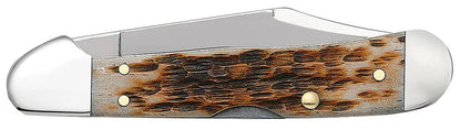 Peach Seed Jig Amber Bone Mini CopperLock® (00133)
