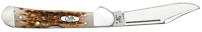Peach Seed Jig Amber Bone Mini CopperLock® (00133)