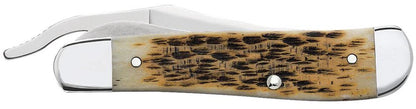 Peach Seed Jig Amber Bone RussLock® (00260)