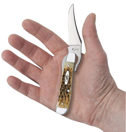 Peach Seed Jig Amber Bone RussLock® (00260)