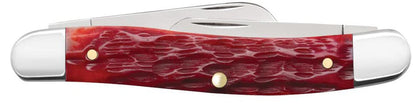 Case Red Medium Stockman Jig Bone (00786)