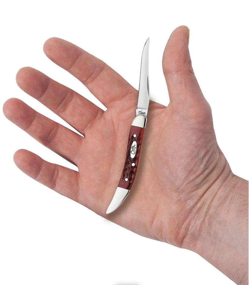Pocket Worn® Corn Cob Jig Old Red Bone Small Texas Toothpick (00792)