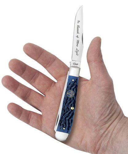 Masonic Gift Tin Standard Jig Blue Bone Trapper (01058)