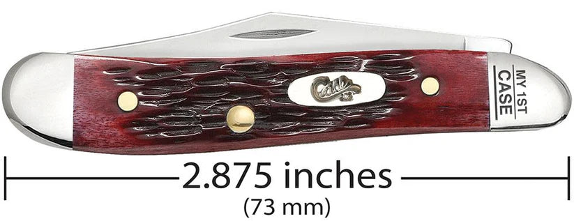 My First Case Peach Seed Jig Old Red Bone Peanut (03693)