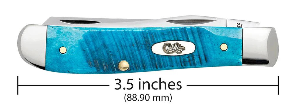 Sawcut Jig Caribbean Blue Bone Mini Trapper