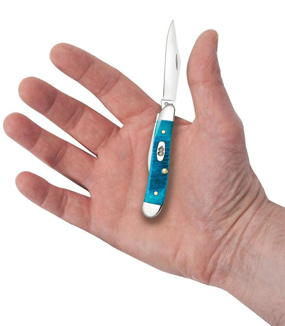 Sawcut Jig Caribbean Blue Bone Peanut (25596)