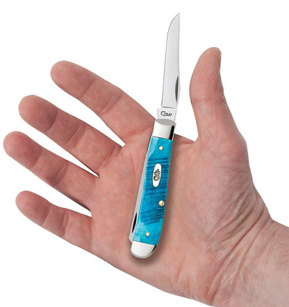 Sawcut Jig Caribbean Blue Bone Mini Trapper