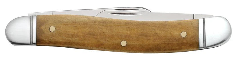 Smooth Antique Bone Medium Stockman (58185)