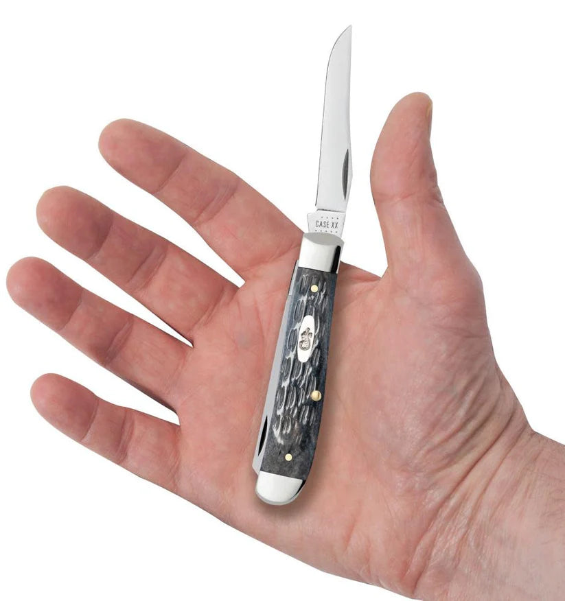 Pocket Worn® Crandall Jig Gray Bone Mini Trapper (58414)