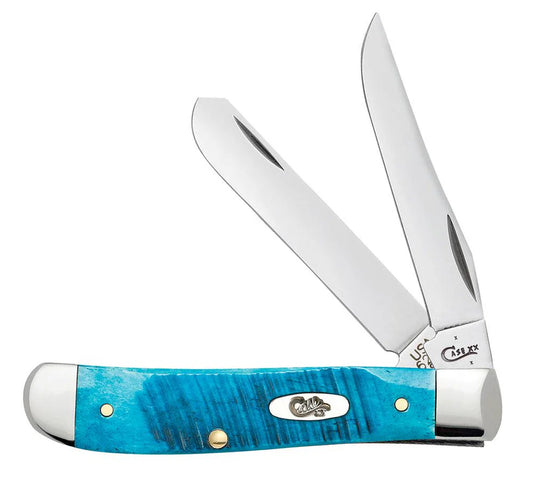 Sawcut Jig Caribbean Blue Bone Mini Trapper