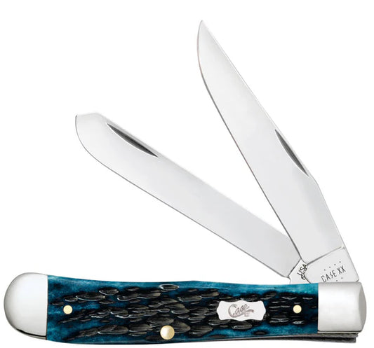Pocket Worn® Peach Seed Jig Mediterranean Blue Bone Trapper